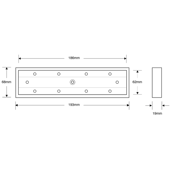 ASEC Armature Housing To Suit Standard Magnet