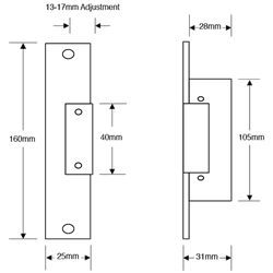 ASEC Mortice Release