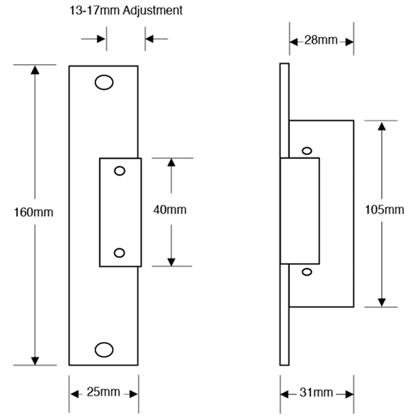 ASEC Mortice Release