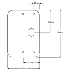 ASEC Anti-Thrust Lock Guard Plate