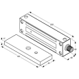 ASEC External Magnet 545Kg Holding Force