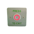 ASEC Touch Sensitive Illuminated Red/Green Halo Exit Button