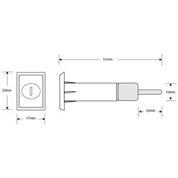 ASEC Furniture Pedestal Lock