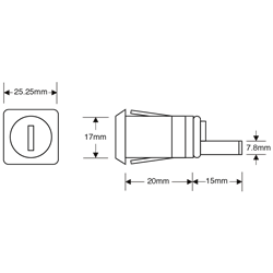 ASEC Roller Arm Multi Drawer Lock