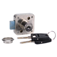 ASEC Deadbolt Furniture Lock Square Plate