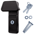 ASEC Eurolock Rear Fixed Complete Garage Door Handle To Suit Cardale, Wessex & Apex