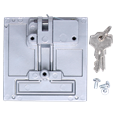 HENDERSON 002039 Flush Merlin Garage Door Lock