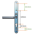 CHAMELEON Pro 59-96mm Centres Adaptable Handle