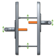 CHAMELEON Pro 59-96mm Centres Adaptable Handle