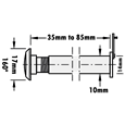 CHAMELEON Adaptable 160° Degree Door Viewer