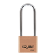 SQUIRE Lion Range Brass Long Shackle Padlocks