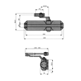 DORMAKABA TS68 Size 2-4 Overhead Door Closer