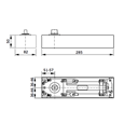 DORMAKABA BTS75V Floor Spring Door Closer