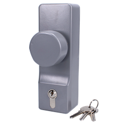 EXIDOR 302 Knob Operated Outside Access Device With Cylinder