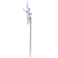 ADAMS RITE 6201-6-12 Flat Flush Bolt