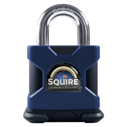 SQUIRE SS50P5 Stronghold Steel 5 Pin Open Shackle Padlock