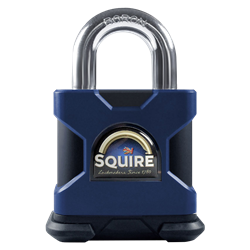 SQUIRE SS65S Stronghold Steel Open Shackle Padlock