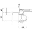 BRITON 121CE Size 3 Overhead Door Closer