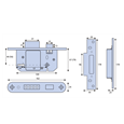 ERA Fortress 262 & 362 BS 5 Lever Sashlock