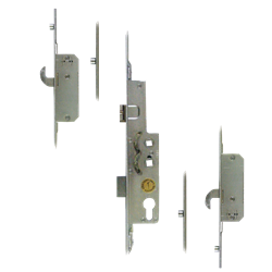 AVOCET Lever Operated Latch & Deadbolt Twin Spindle - 2 Hook 4 Roller