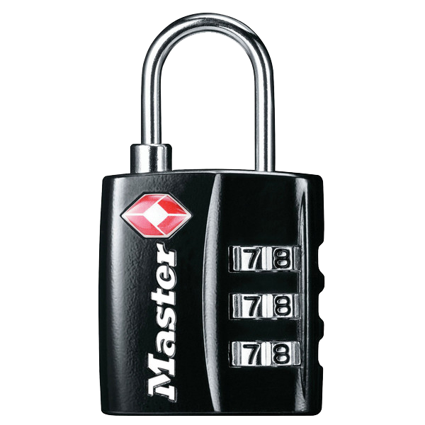 MASTER LOCK 4680 TSA Combination Luggage Padlock