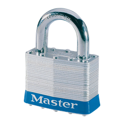 MASTER LOCK Open Shackle Unassembled Laminated Padlock