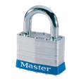 MASTER LOCK Open Shackle Unassembled Laminated Padlock