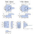 ERA 1530 & 1730 BS8621:2004 Auto Deadlocking Escape Nightlatch