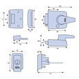 ERA 1530 & 1730 BS8621:2004 Auto Deadlocking Escape Nightlatch