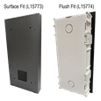 VIDEX 4K Series Audio 1 Way Intercom Kit Complete With Keypad