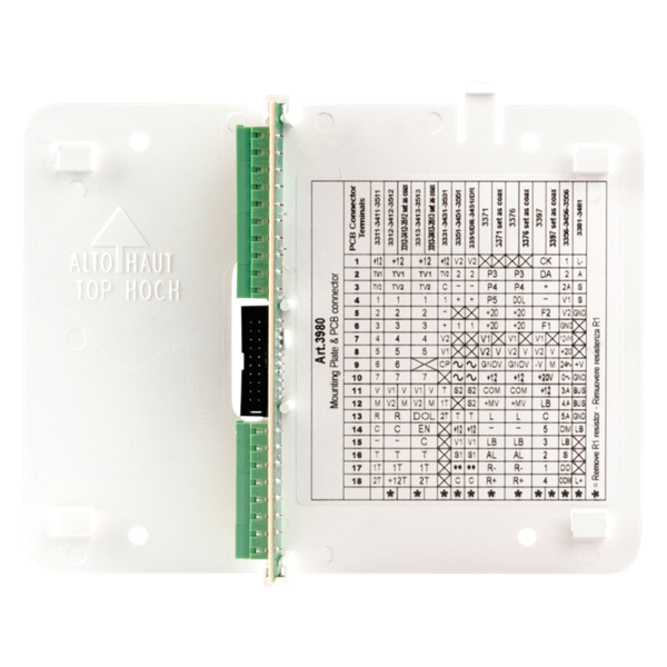 VIDEX 3980J Mounting Plate To Suit 3000 Series Monitor