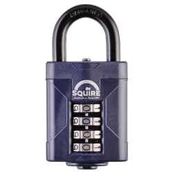 SQUIRE CP50 Series 50mm Steel Shackle Combination Padlock