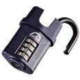 SQUIRE CP50 Series 50mm Steel Shackle Combination Padlock