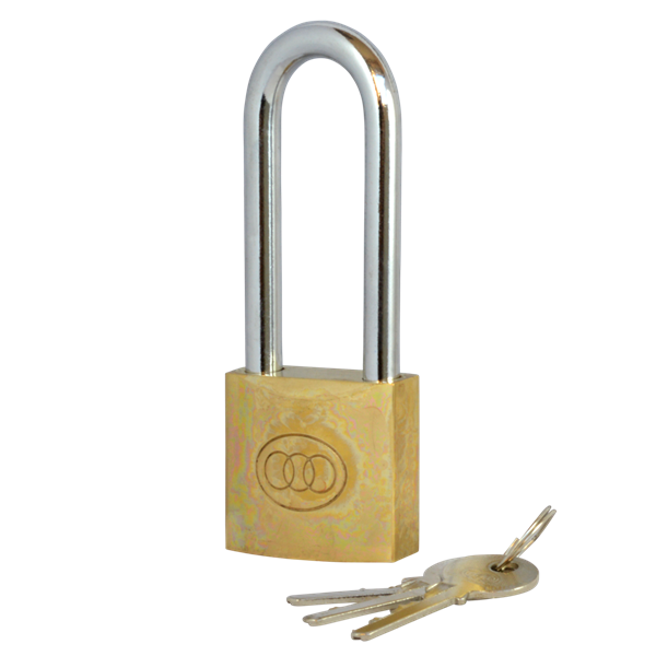 Tricircle 26 Series Brass Long Shackle Padlocks