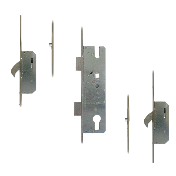 WINKHAUS Cobra Lever Operated Latch & Deadbolt Split Spindle - 2 Hook 2 Roller