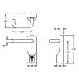 EXIDOR 322SE Euro Outside Access Device