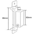 ALPRO AL110 Series 12V/24V DC Mortice Release