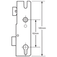 WINKHAUS Lever Operated Latch & Deadbolt Gearbox