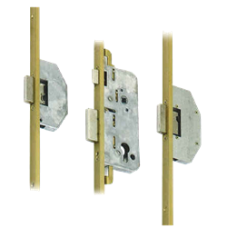 UCEM Lever Operated Latch & Deadbolt - 2 Deadbolt