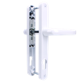 ASEC 92 Lever/Lever UPVC Furniture - 240mm Backplate