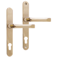 ASEC 92 Lever/Lever UPVC Furniture - 240mm Backplate