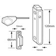 MACO Multivent UPVC Window Restrictor