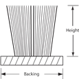 POLYBOND Pile Brush Seal