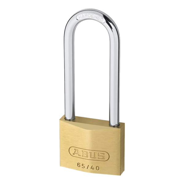 ABUS 65 Series Brass Long Shackle Padlock