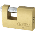 ABUS 82 Series Brass Sliding Shackle Shutter Padlock