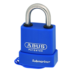 ABUS 83WPIB Series Marine Brass Open Stainless Steel Shackle Padlock