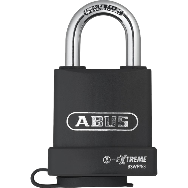 ABUS 83WP Series Weatherproof Steel Open Shackle Padlock