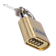 ABUS 180IB Series Brass Combination Open Stainless Steel Shackle Padlock