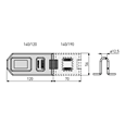 ABUS 140 Series Hasp & Staple