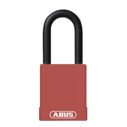 ABUS 74 Series Lock Out Tag Out Coloured Aluminium Padlock